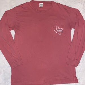 PINK Texas A&M long sleeve